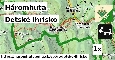 Detské ihrisko, Háromhuta