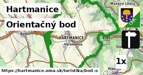 orientačný bod v Hartmanice