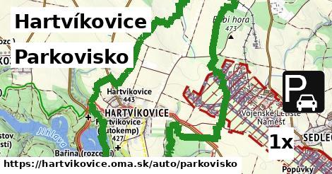 Parkovisko, Hartvíkovice