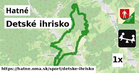 Detské ihrisko, Hatné