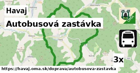 Autobusová zastávka, Havaj