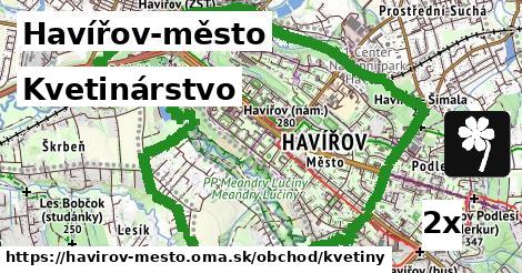 kvetinárstvo v Havířov-město