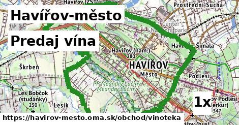 Predaj vína, Havířov-město