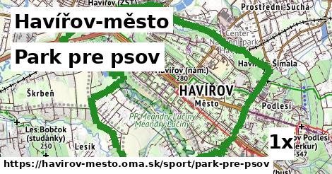 park pre psov v Havířov-město