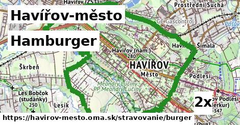 hamburger v Havířov-město