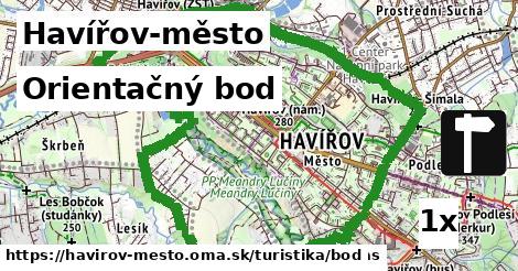 Orientačný bod, Havířov-město