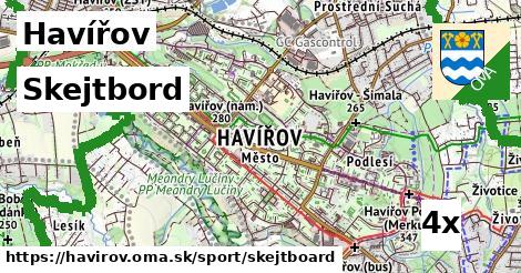 skejtbord v Havířov