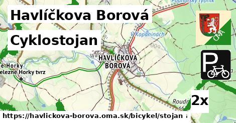 Cyklostojan, Havlíčkova Borová