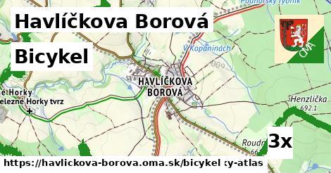 bicykel v Havlíčkova Borová