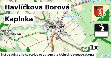 Kaplnka, Havlíčkova Borová