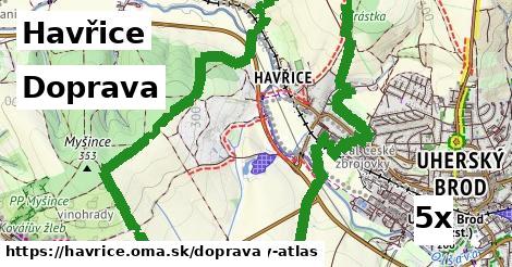 doprava v Havřice