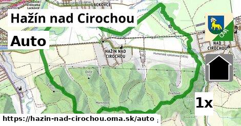 auto v Hažín nad Cirochou