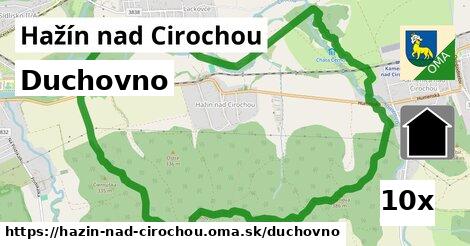 duchovno v Hažín nad Cirochou