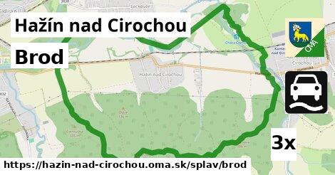 Brod, Hažín nad Cirochou