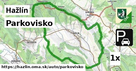 Parkovisko, Hažlín