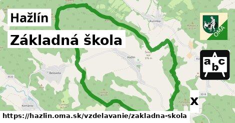 Základná škola, Hažlín