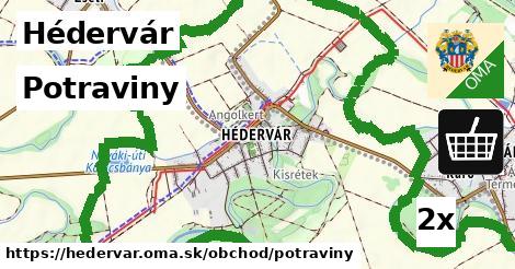 Potraviny, Hédervár