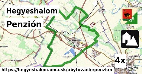 Penzión, Hegyeshalom