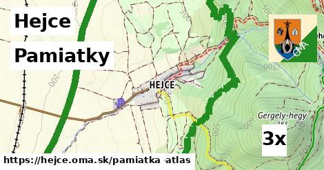 pamiatky v Hejce