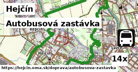 Autobusová zastávka, Hejčín