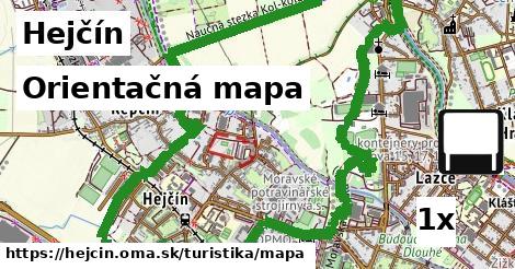 Orientačná mapa, Hejčín