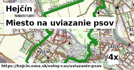 Miesto na uviazanie psov, Hejčín