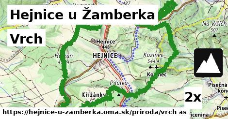 vrch v Hejnice u Žamberka