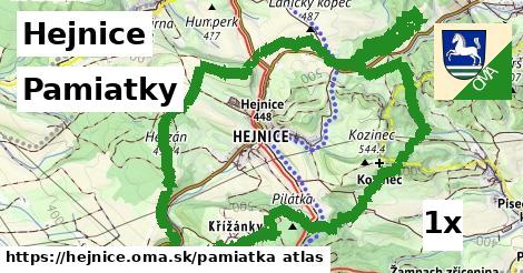 pamiatky v Hejnice