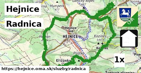 Radnica, Hejnice