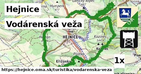 Vodárenská veža, Hejnice