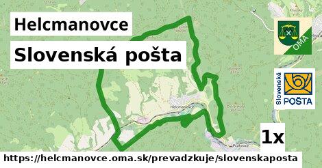 Slovenská pošta, Helcmanovce