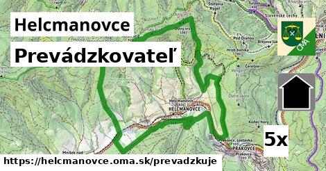 prevádzkovateľ v Helcmanovce