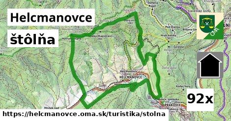 štôlňa, Helcmanovce