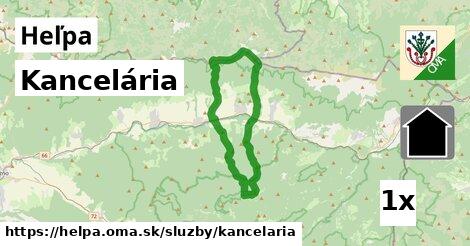 Kancelária, Heľpa