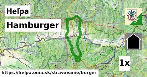 Hamburger, Heľpa