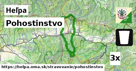 pohostinstvo v Heľpa