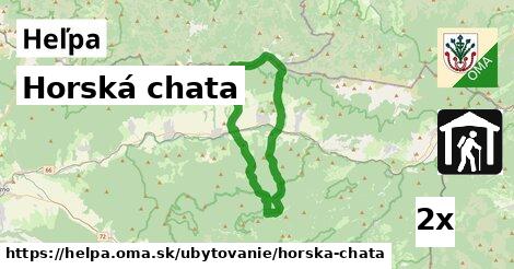 Horská chata, Heľpa