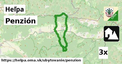 Penzión, Heľpa