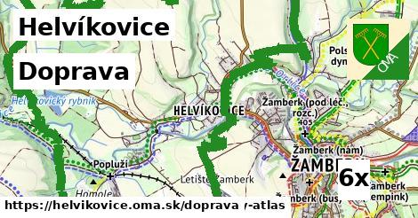 doprava v Helvíkovice
