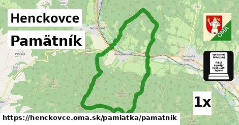 Pamätník, Henckovce