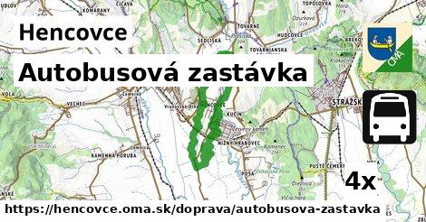 Autobusová zastávka, Hencovce