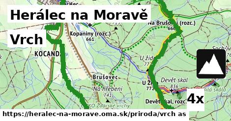 vrch v Herálec na Moravě