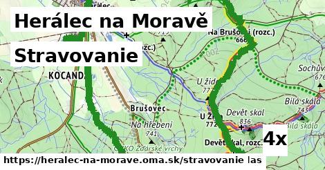 stravovanie v Herálec na Moravě