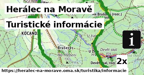 Turistické informácie, Herálec na Moravě