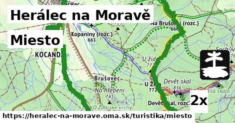 Miesto, Herálec na Moravě