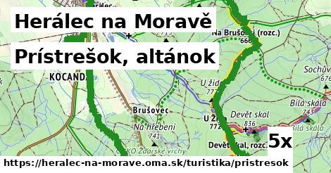 Prístrešok, altánok, Herálec na Moravě