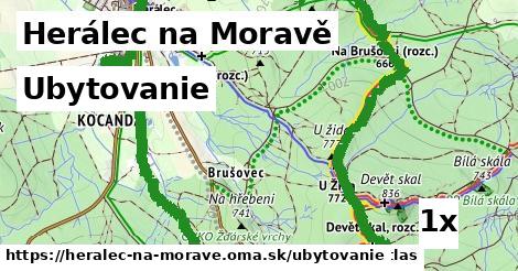 ubytovanie v Herálec na Moravě