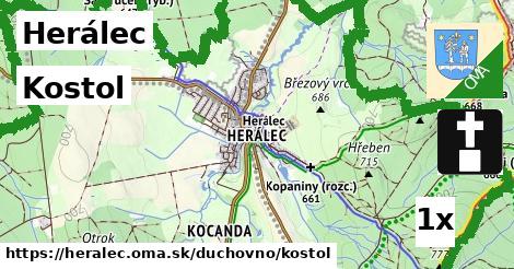 Kostol, Herálec