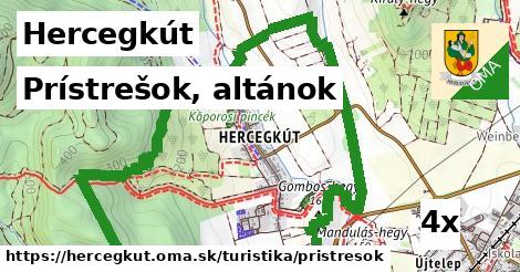 Prístrešok, altánok, Hercegkút