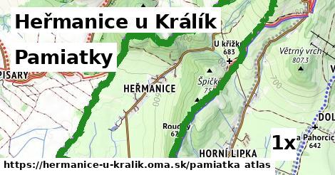 pamiatky v Heřmanice u Králík